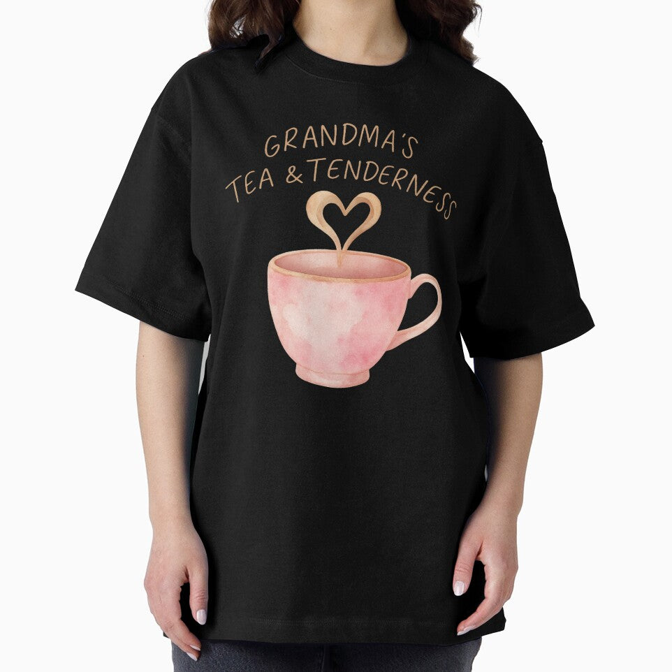 Grandma’s Tea & Tenderness – Cute Tea Lover Grandma by PunchDrop