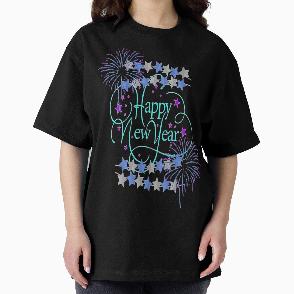 Happy New Year Digital Lettering Design, 4, Howdy New Year,New Years Celebration, New Years Eve Countdown by Adri Barnard