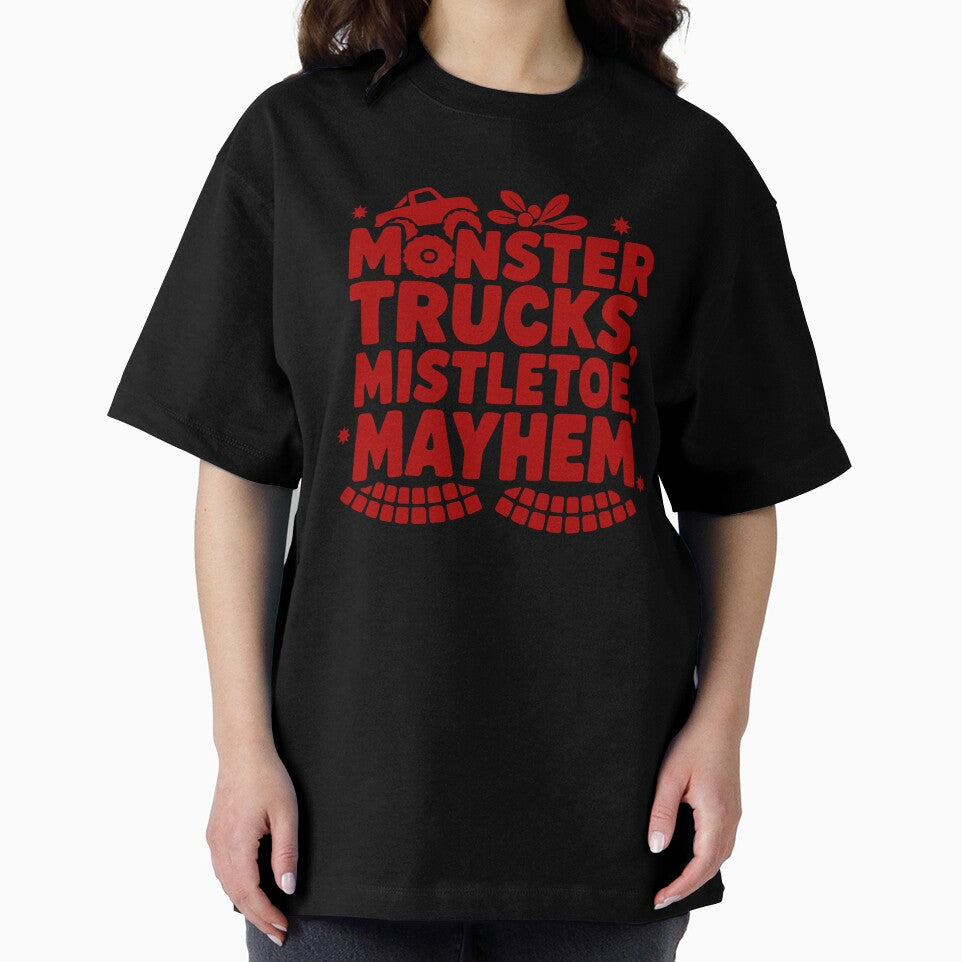 Monster Trucks Mistletoe Mayhem by theartfulaspie