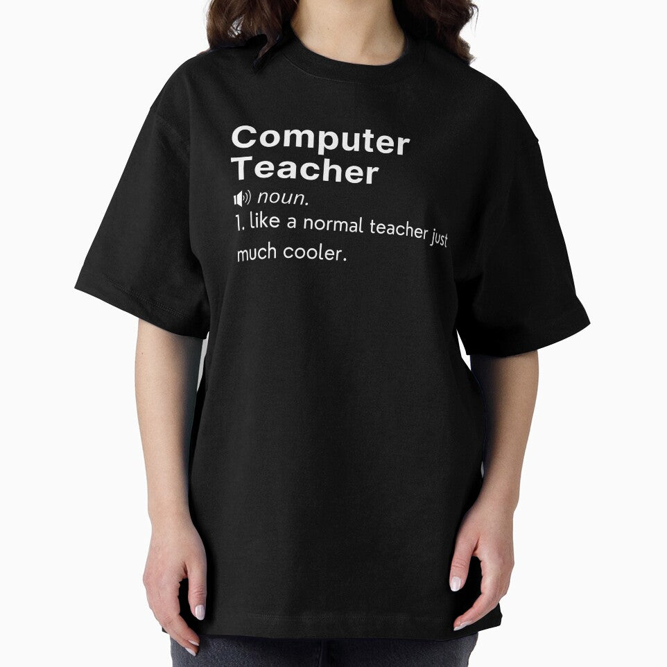 Computer Teacher Funny Definition by 24FAHSION