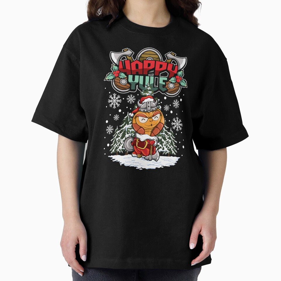 Happy Yule - Viking Christmas - Cobra Snake by anziehend