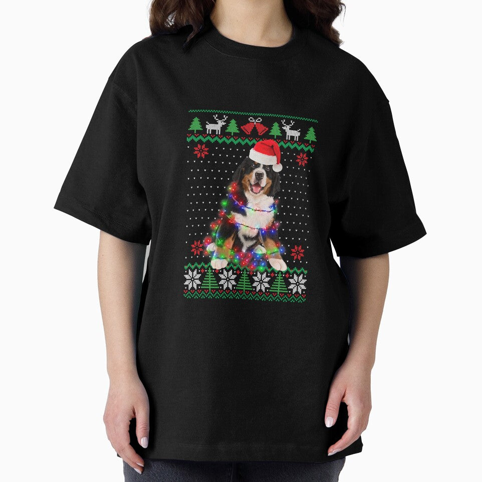 Mountain Dog Uglyer Christmas Puppy Dog by thailam4598