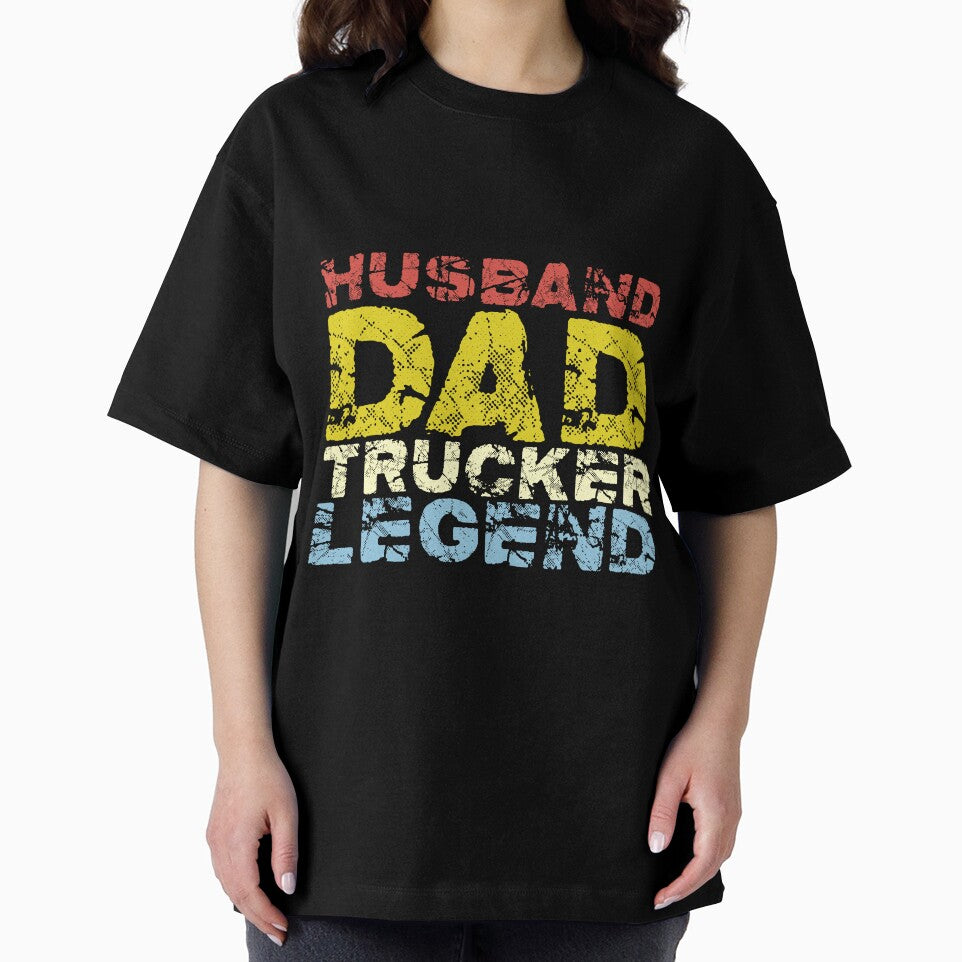 Husband Dad Trucker Legend #2 by aifuntime