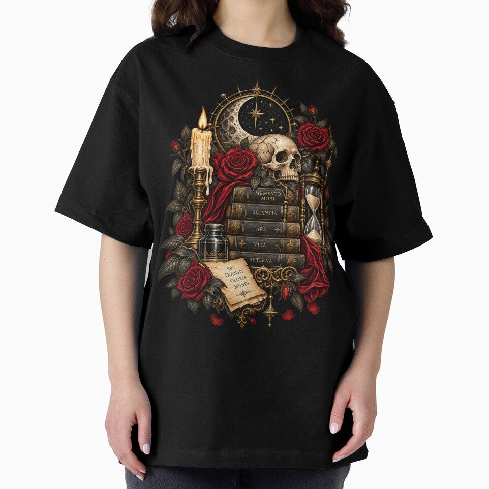 Gothic Memento Mori — Dark Academia Still Life by Kicor