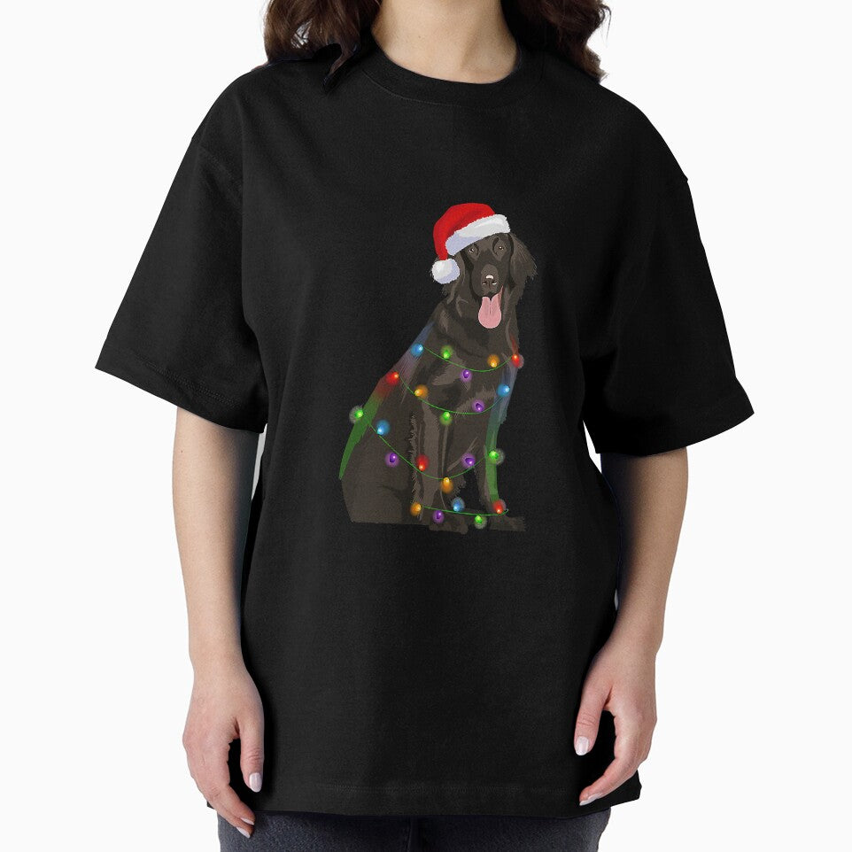 Flatcoated Retriever Christmas Lights by gonzales6422
