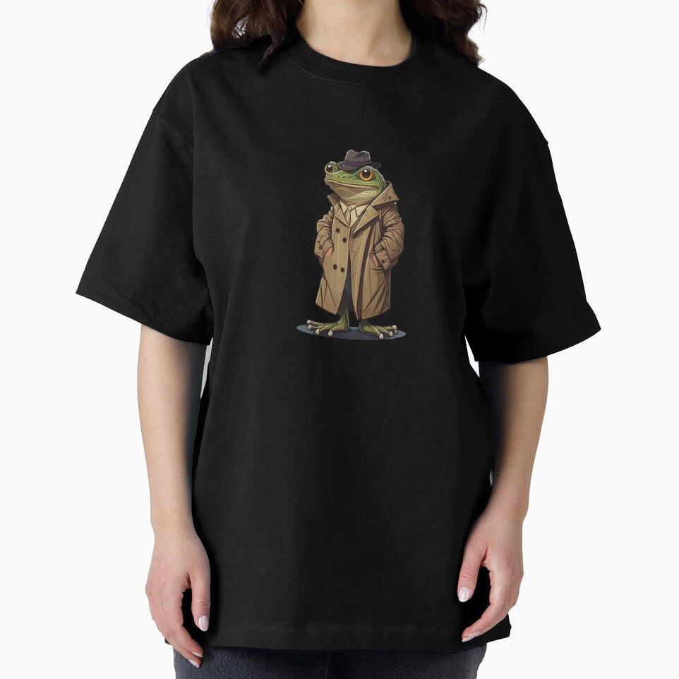 Detective frog by myabstractmind