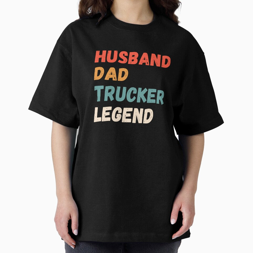 Husband dad trucker legend gift by Tooshe