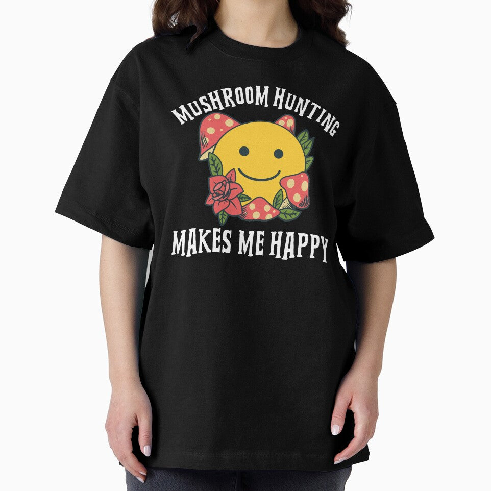 Mushroom Hunting Makes Me Happy by Obiscidan