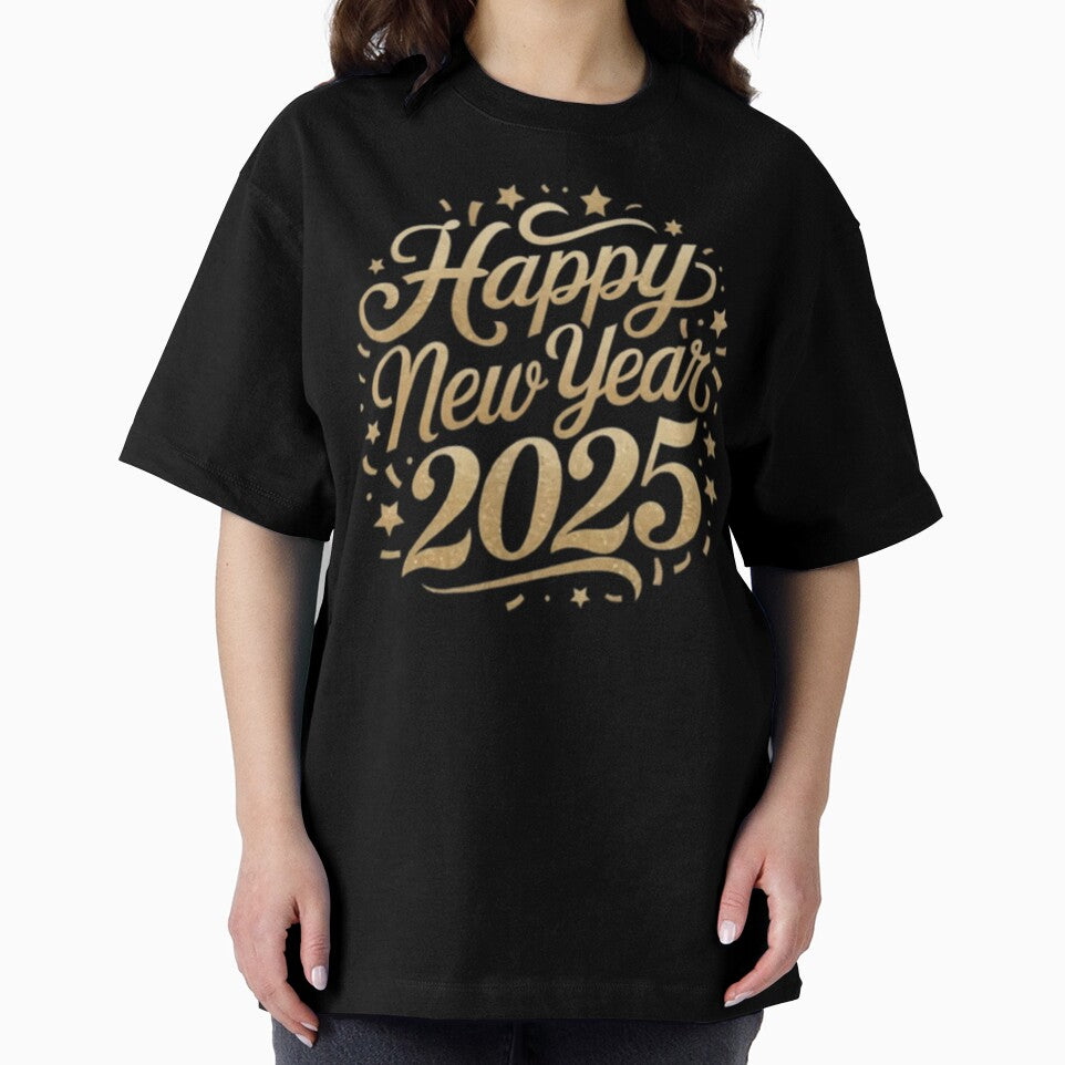 Festive Happy New Year 2025 Design – Celebrate the New Year with Joy and Positivity by AS94 Creative Designs