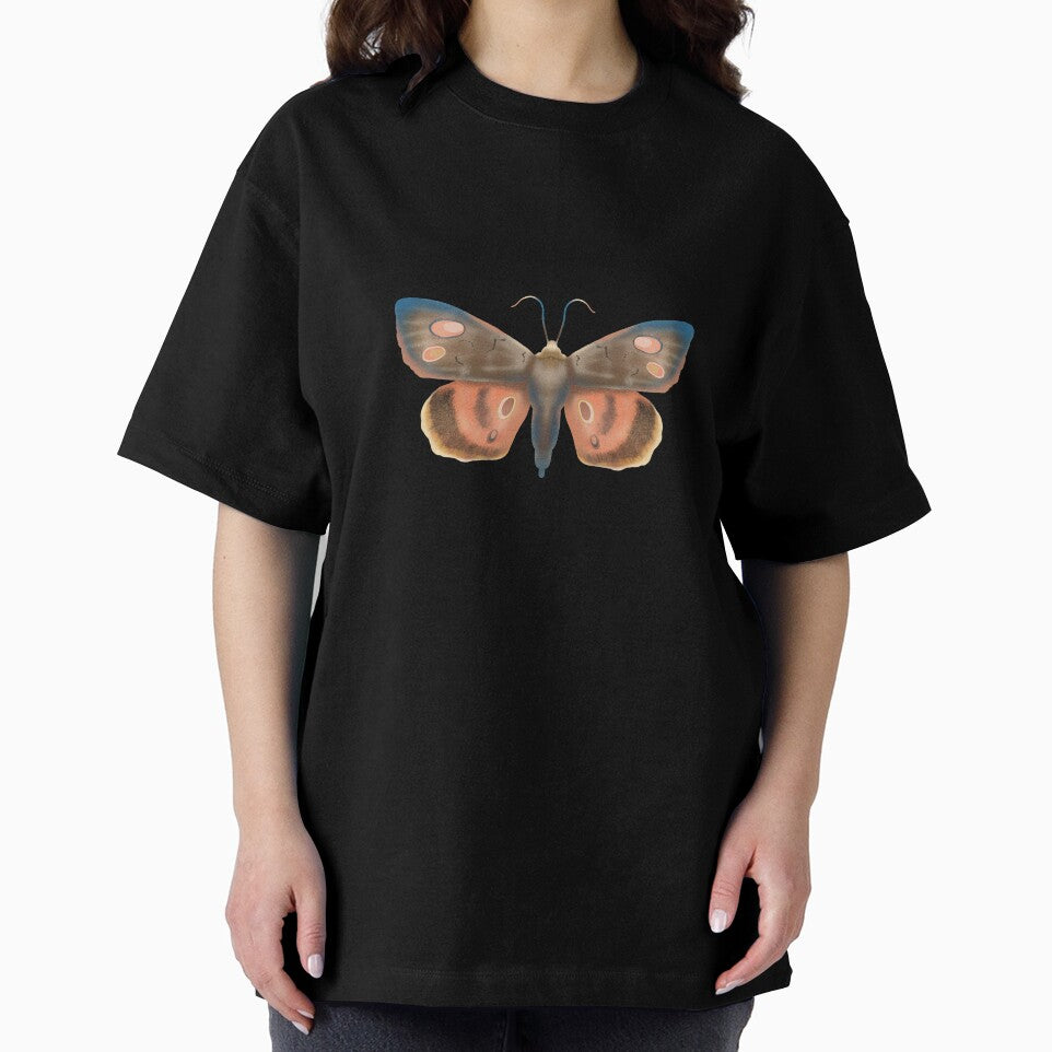Pink and brown moth by Pacesyte