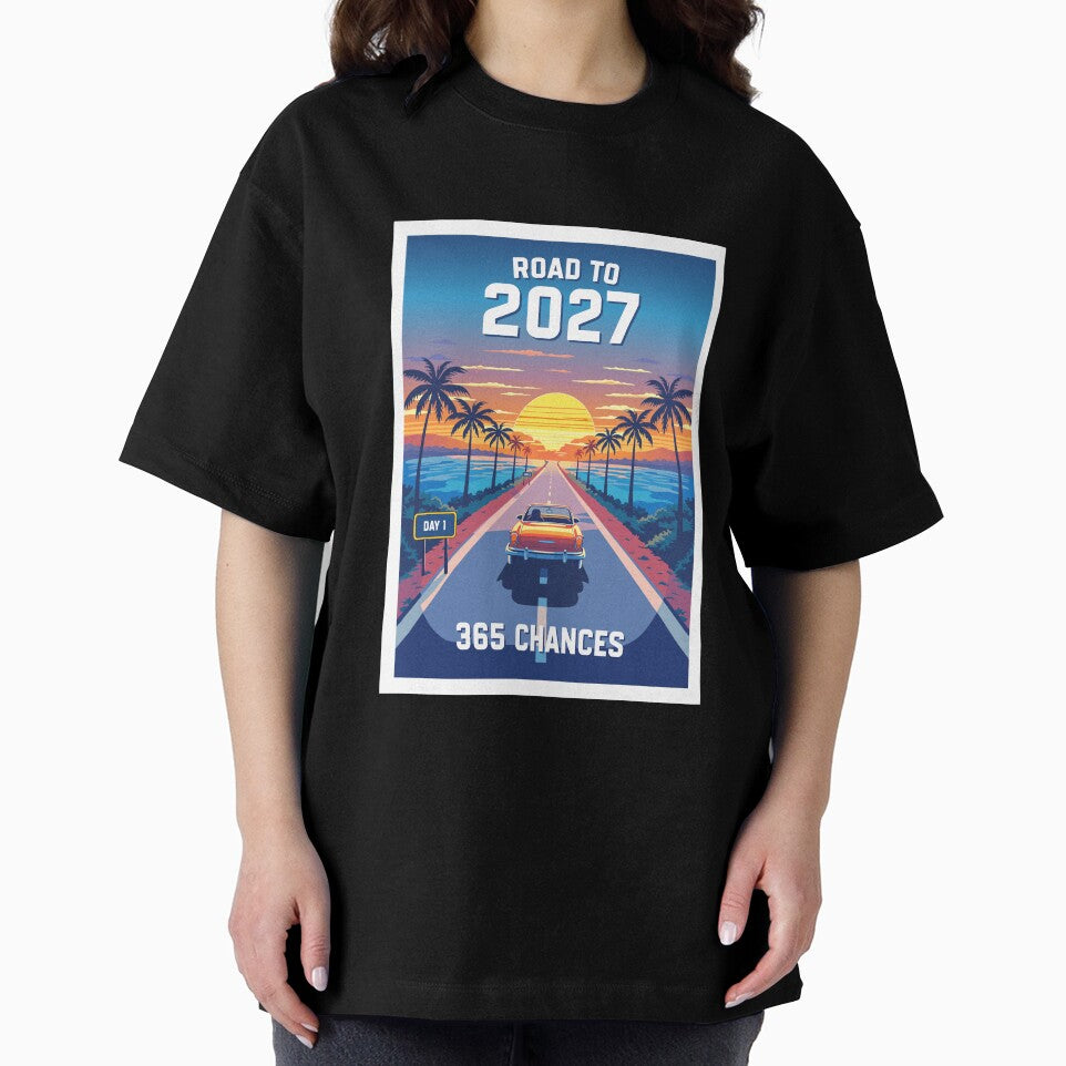 Road to 2027 - Retro Sunset Road Trip California by ProjetF