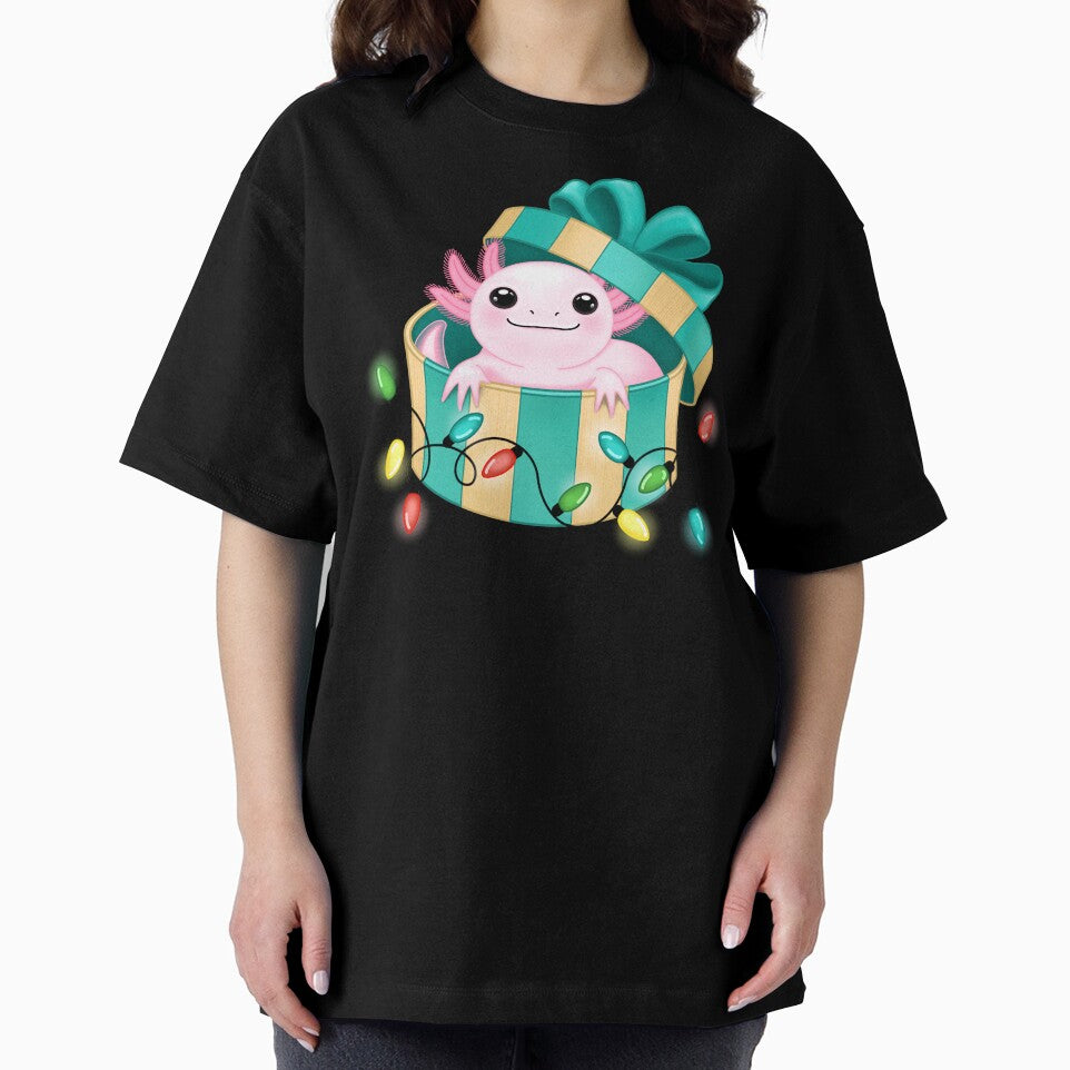 Festive Axolotl by Perrin Le Feuvre