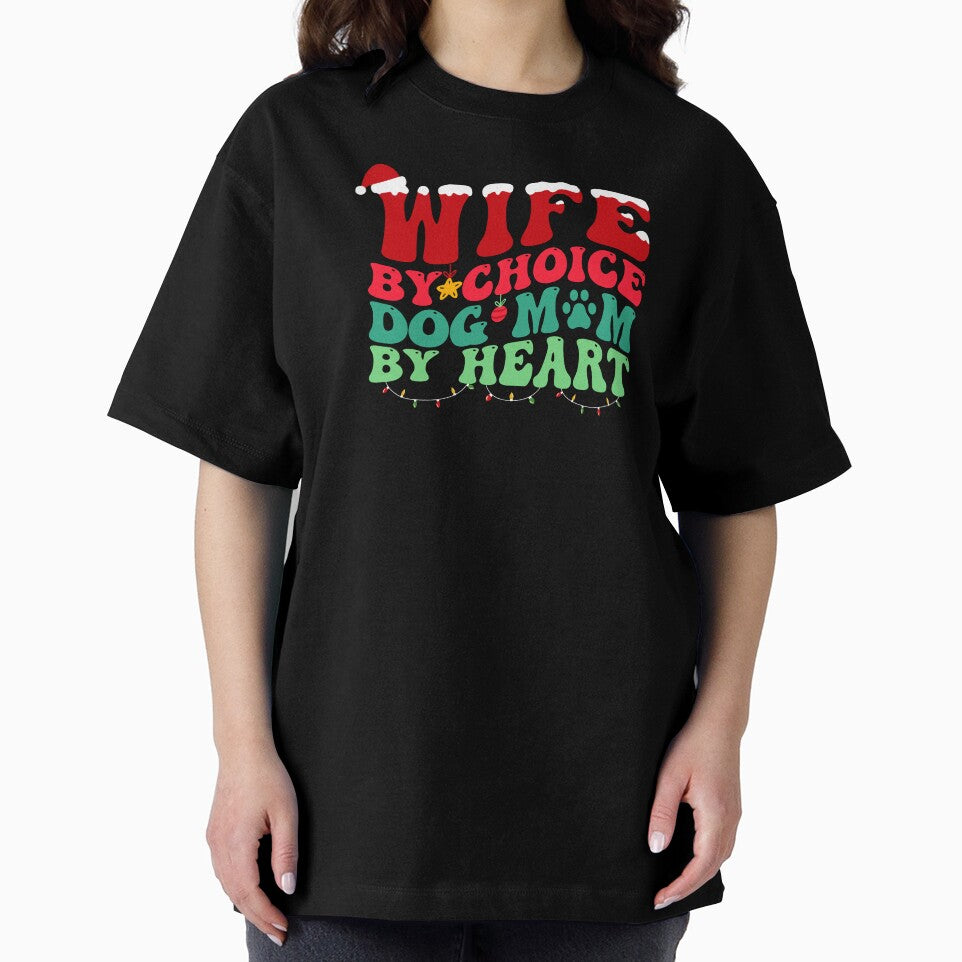 Dog Mom Wife Chrismas Xmas Dog Lover Groovy by aymanehammi