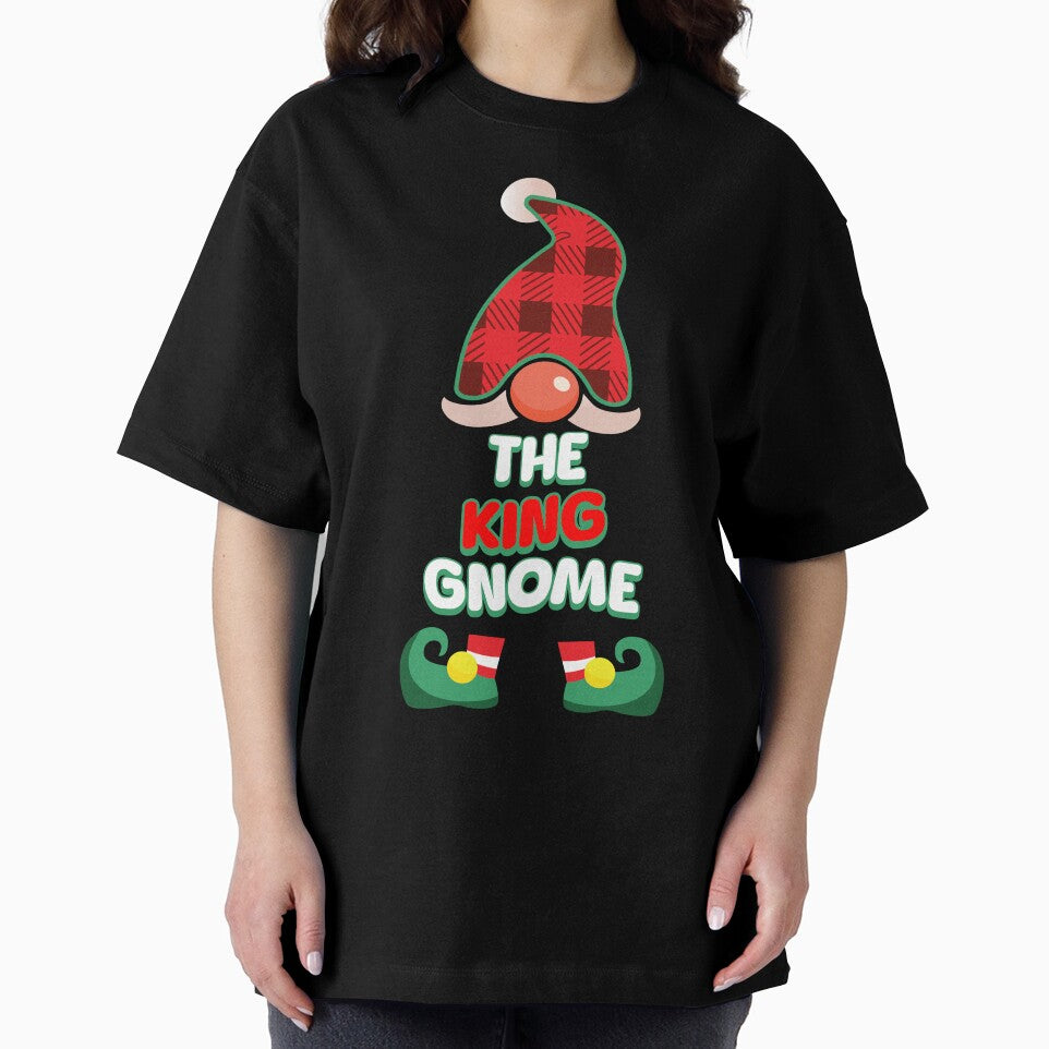 The King Gnome: Buffalo Plaid family Matching Christmas Gift by NexaArts