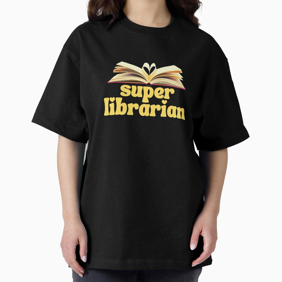 Super Librarian Funny Cute Bookworm Dewey Decimal System Super Hero by CBCreations73