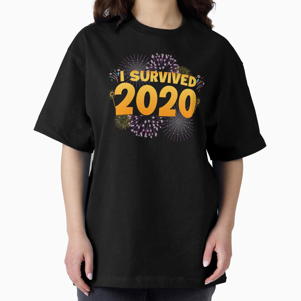 I Survived 2020 Funny New Year 2021 Present by haselshirt