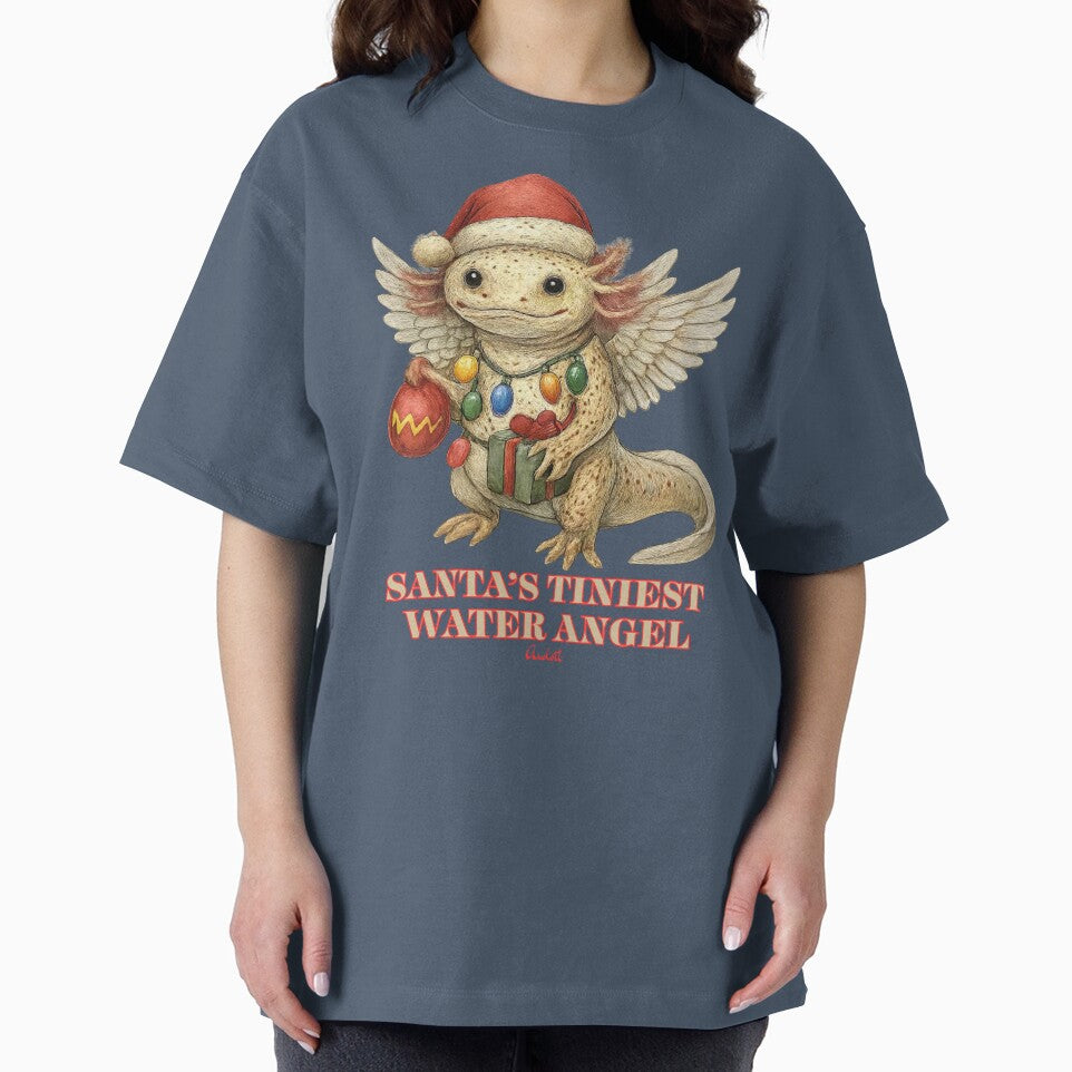 SANTA’S TINIEST WATER ANGEL by Pawethic Prints Studio
