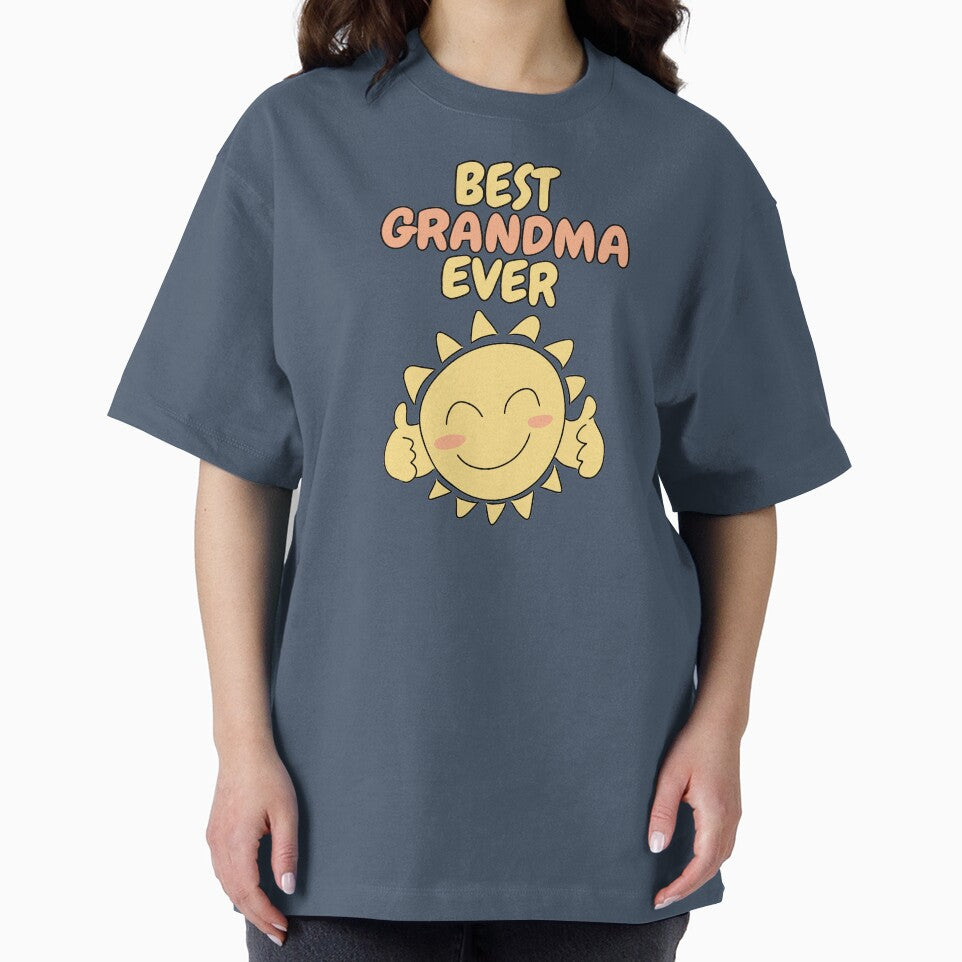 BEST GRANDMA EVER Cute Sun by HugSomeNettles