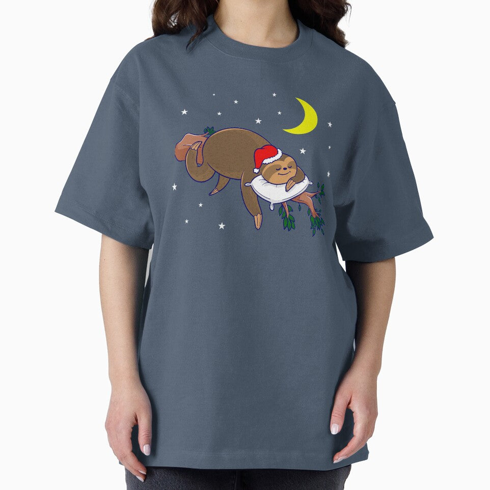 santa claus sloth christmas by Gossip Rag