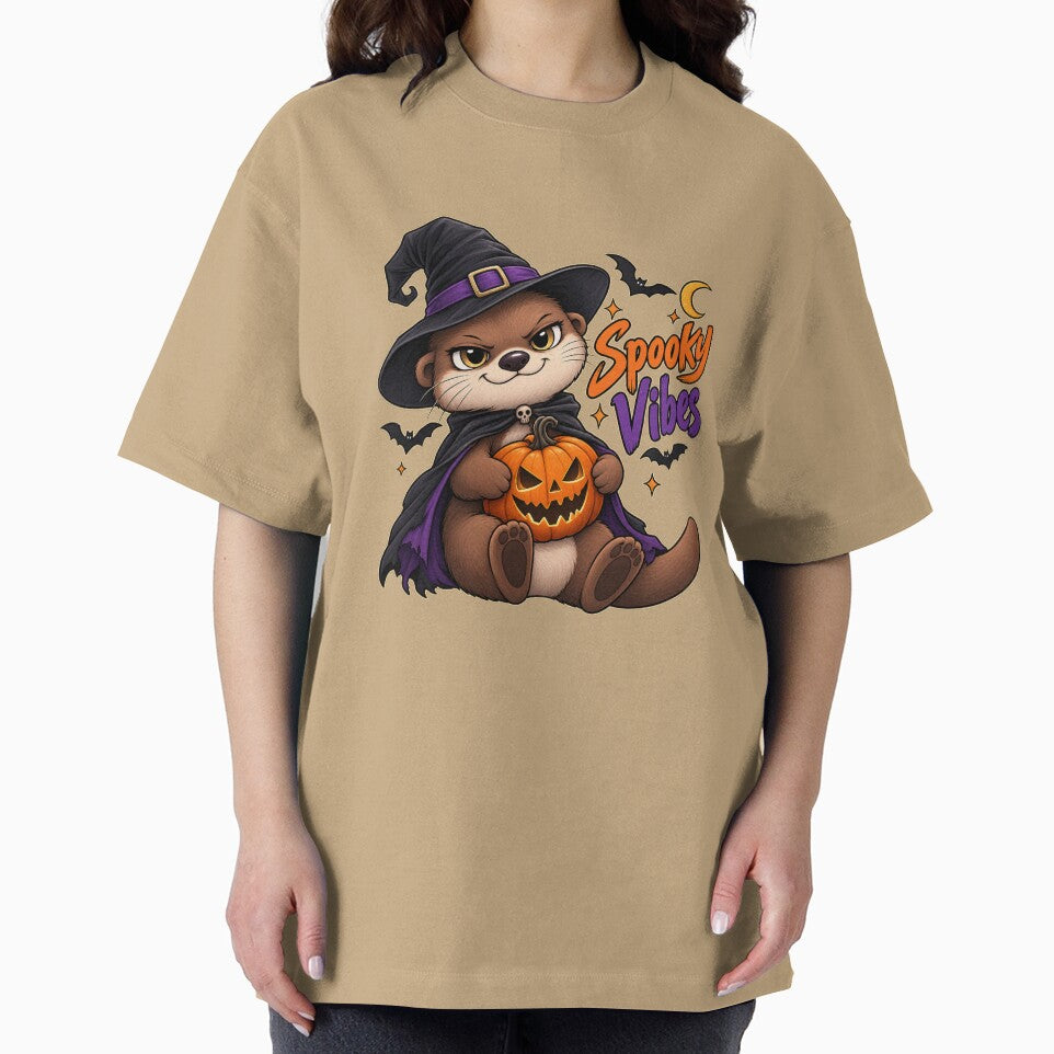 Funny Otter Meme Collection - Spooky Vibes Creepy Otter Halloween - Dark Cartoon Animal - Halloween Spooky Humor by MiraLumeStudio