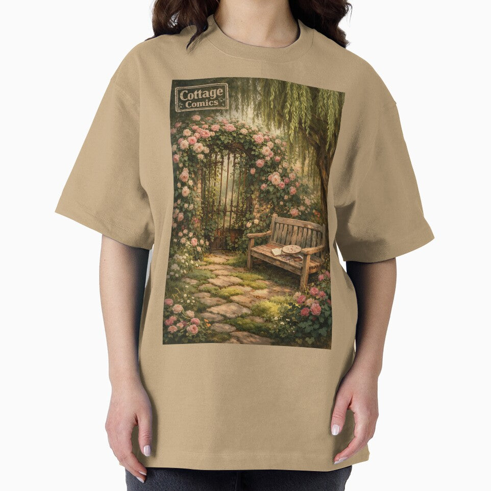 The Secret Garden Gate - Cottagecore Aesthetic by bapupa