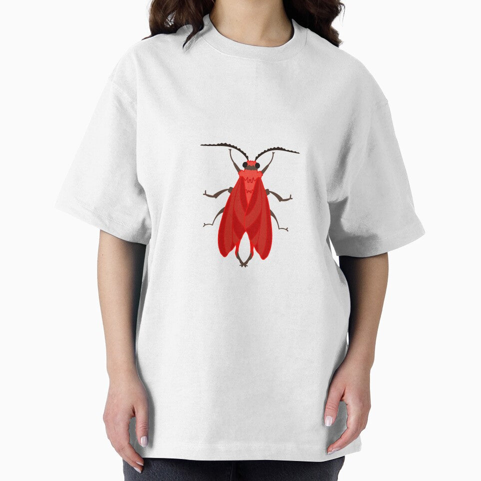 Scarlet Phaudid Moth by esther-hartopp