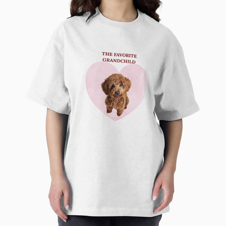 The Favorite Grandchild Funny Poodle Grandma Gift by chaos-and-curls