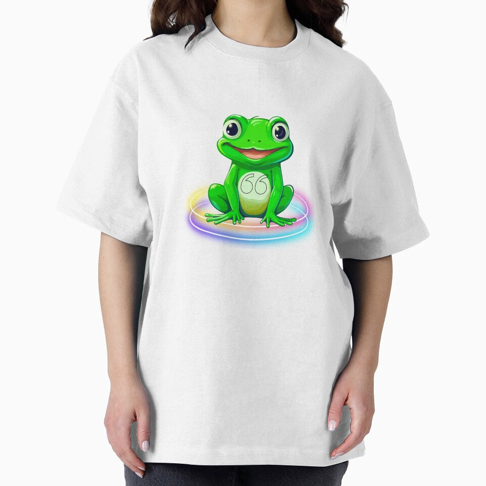 Cute Green Frog with Big Eyes and Lucky 66 Lucky Cute Green Frog with Big Eyes and Number 66 by Happyfreedom