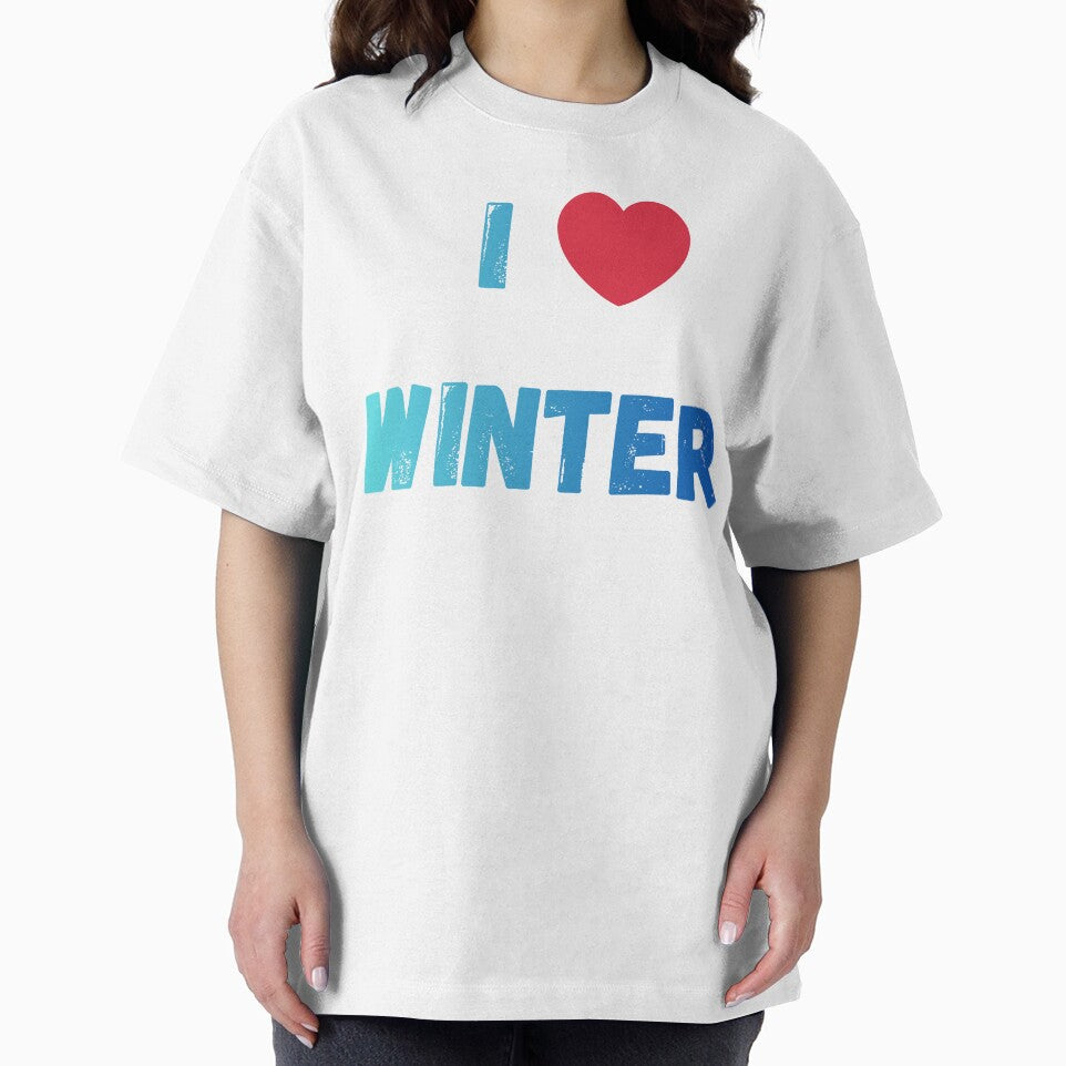 I love Winter – Minimalist Cozy Season Design by Wear_Vibe
