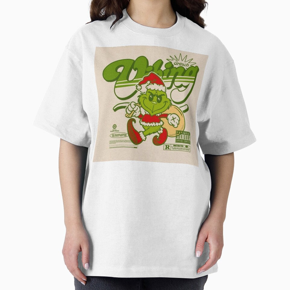 Mean Green Holiday Mischief – Retro Santa Grump by Adronia