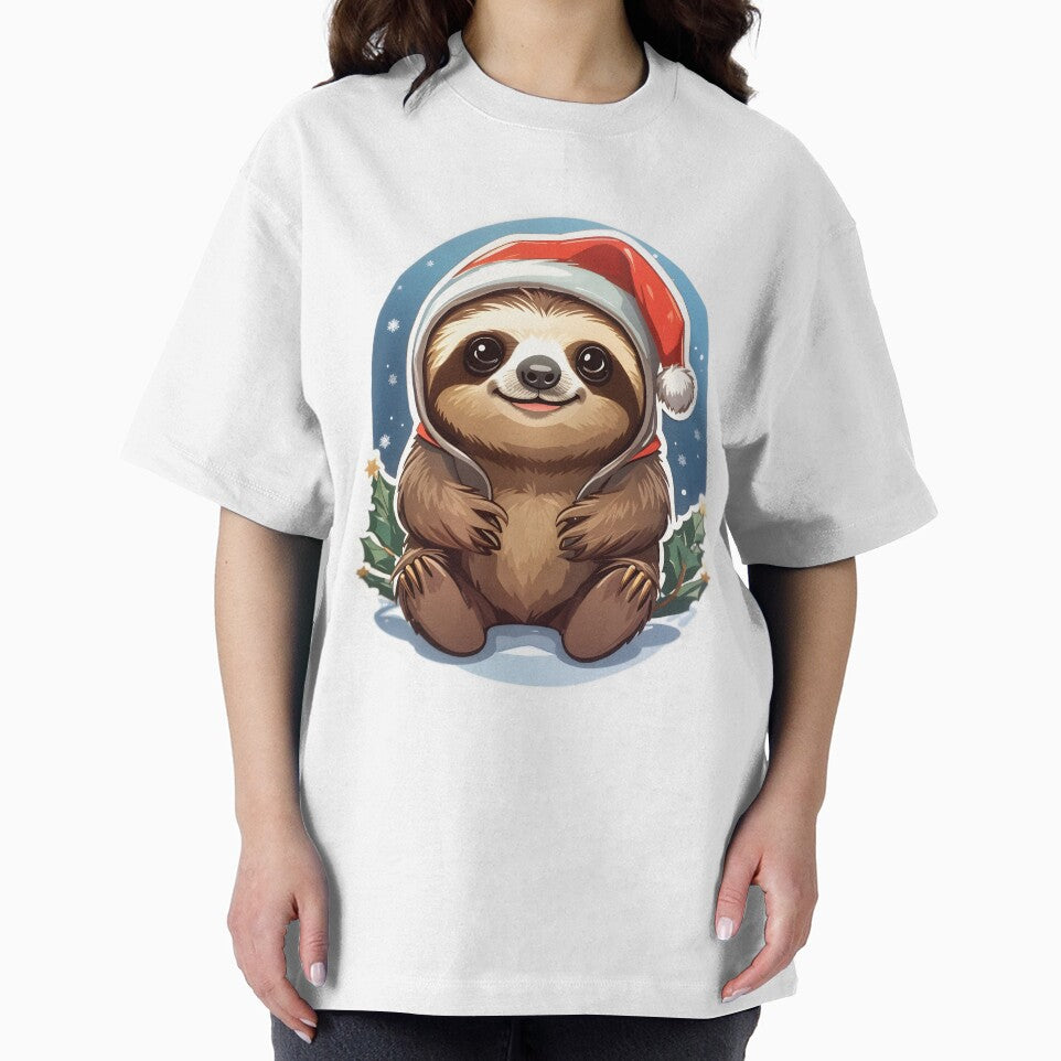 cute santa sloth by UltimateWorld