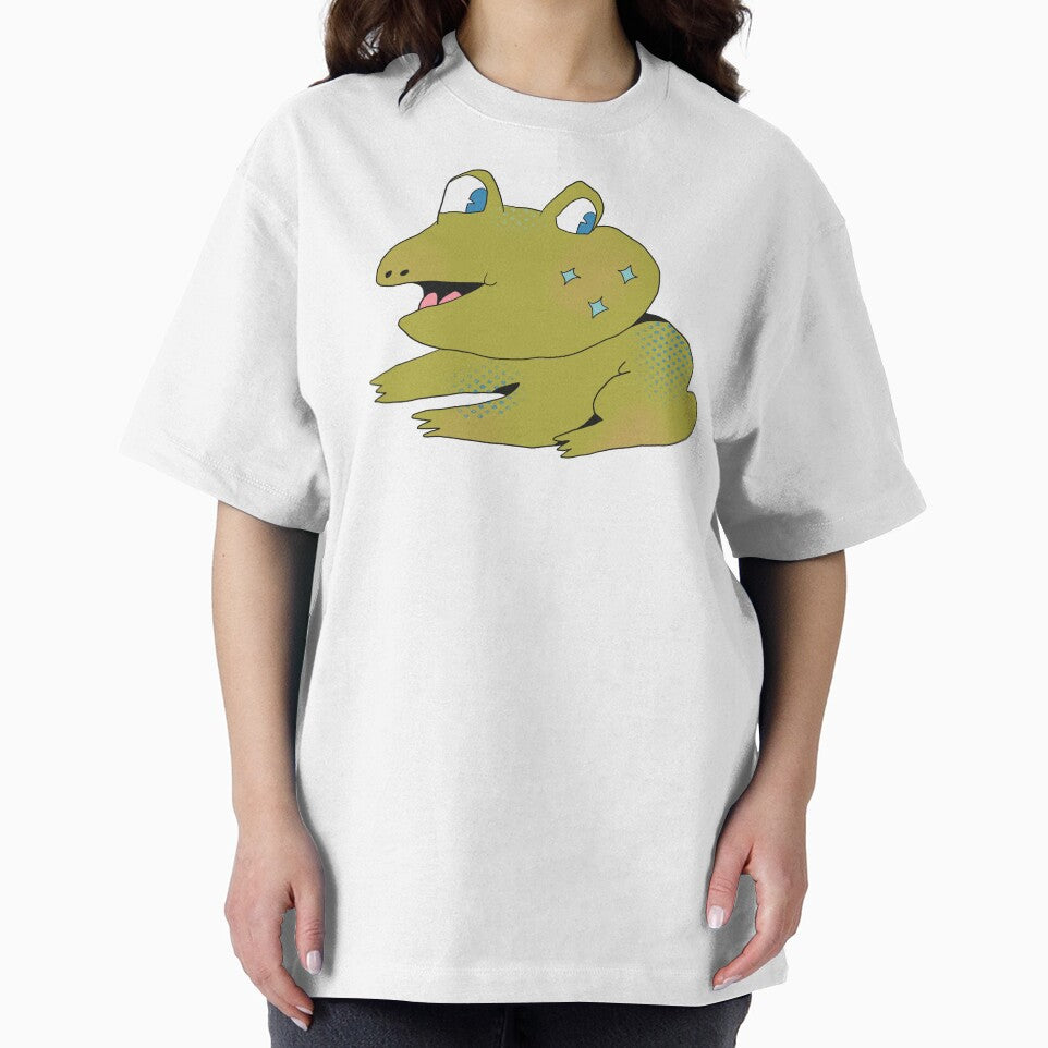 Star Cheeks Frog (Blue) by yellowflowerhut