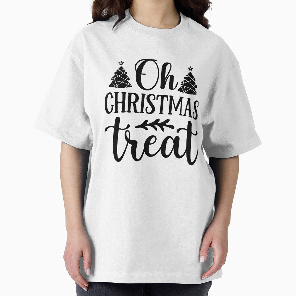 Christmas Dog Oh Christmas Treat Funny Holiday Design by FuzionRaptor