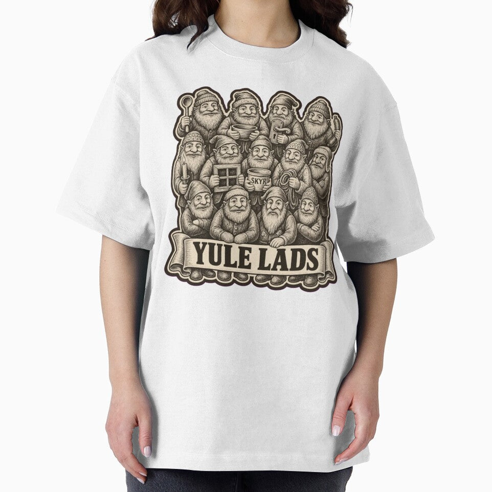 Yule Lads Thirteen Roster Woodcut | Jolasveinar Icelandic Folklore Slogan by StickyGuys