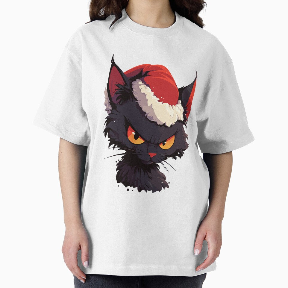 Dark Christmas Yule Cat by bapupa