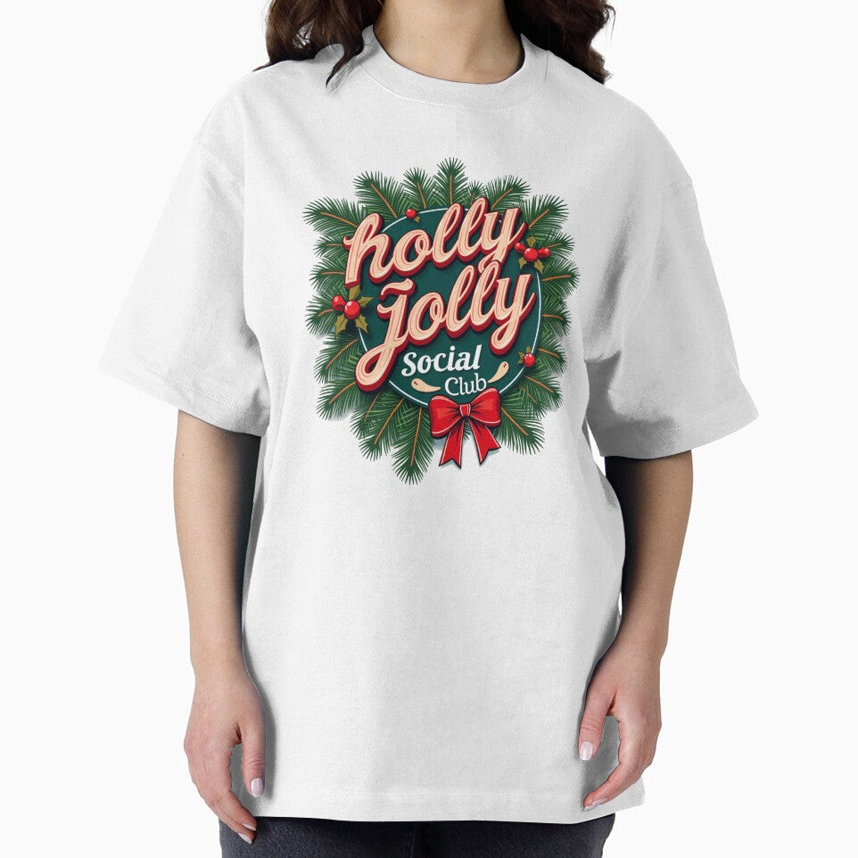 Holly Jolly Social Club by nickelartstuff