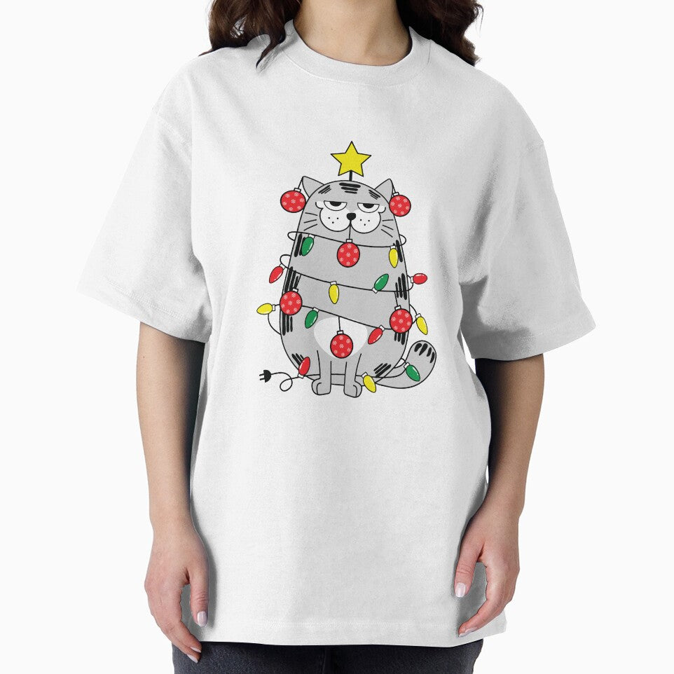 Christmast Tree - Cute and funny Cat by ShawnDzign