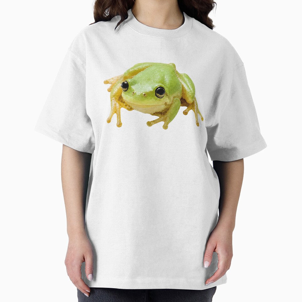 Happy Green Tree Frog by MoonlitWhiskers