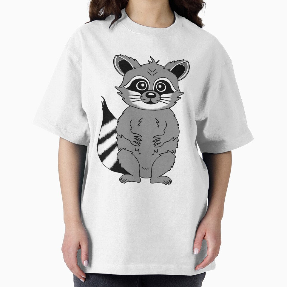 Cute Raccoon Art by Sartoris Art