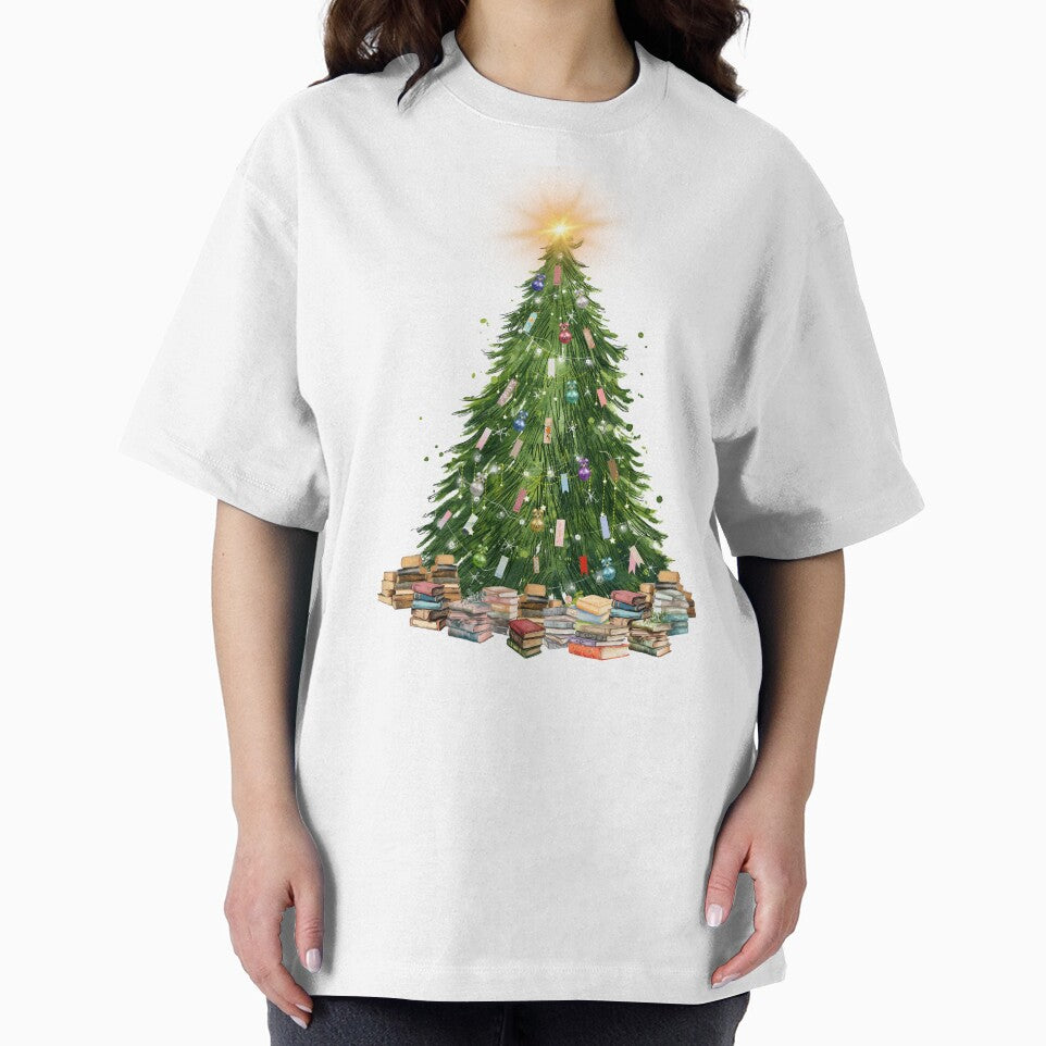 Bookish Christmas Tree by InkDrinker23