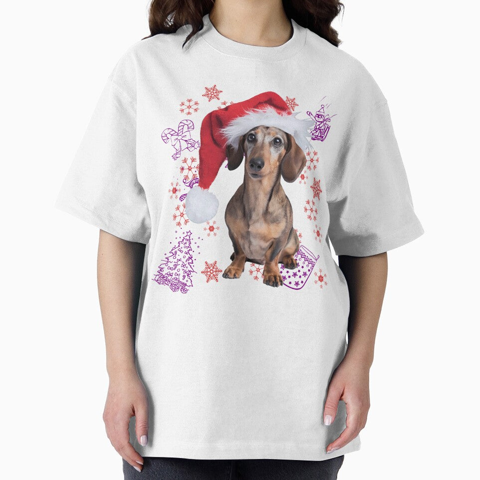 Dashing Dachshund Xmas by purrfect pattern