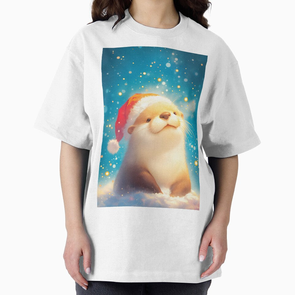 Otter Christmas Spirit by AshiraCreations