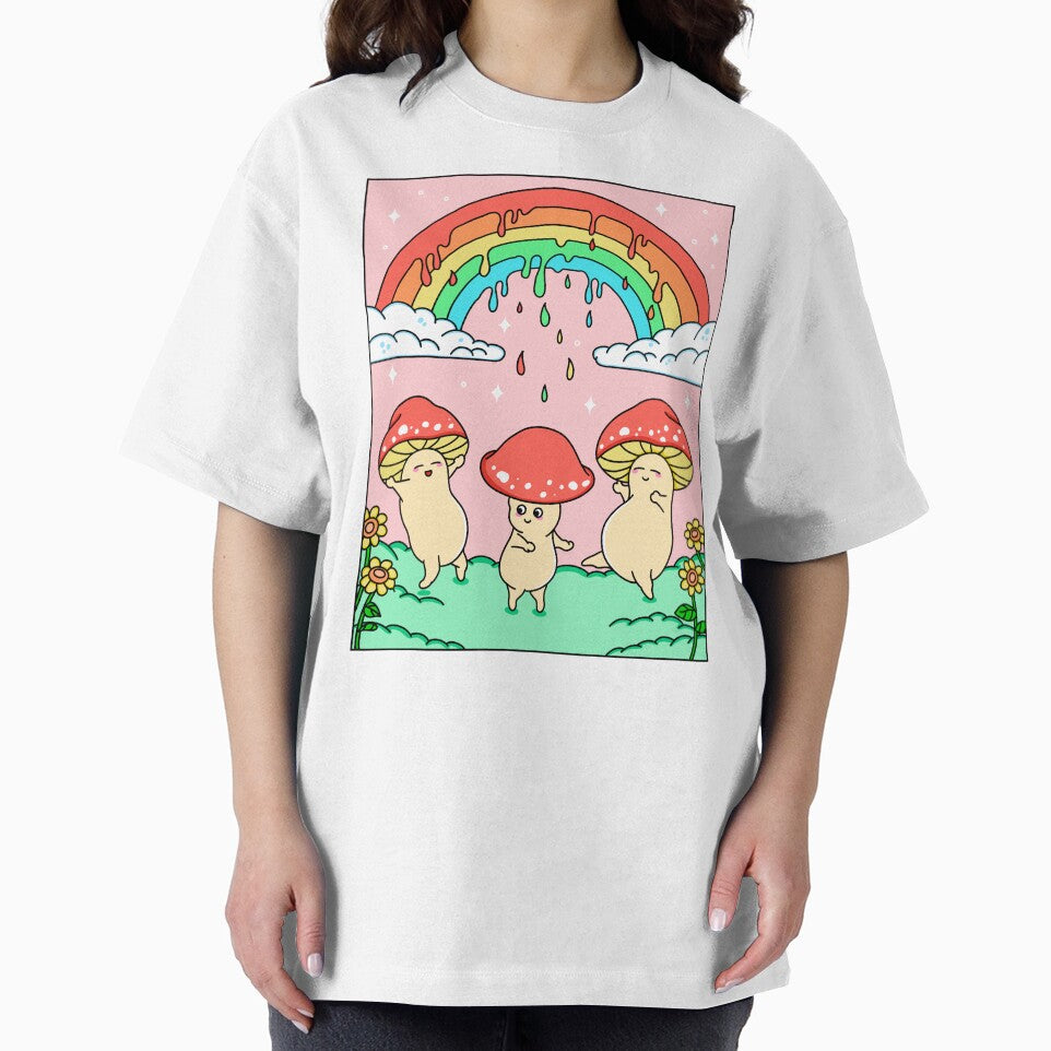 Happy Mushrooms by Kimprut