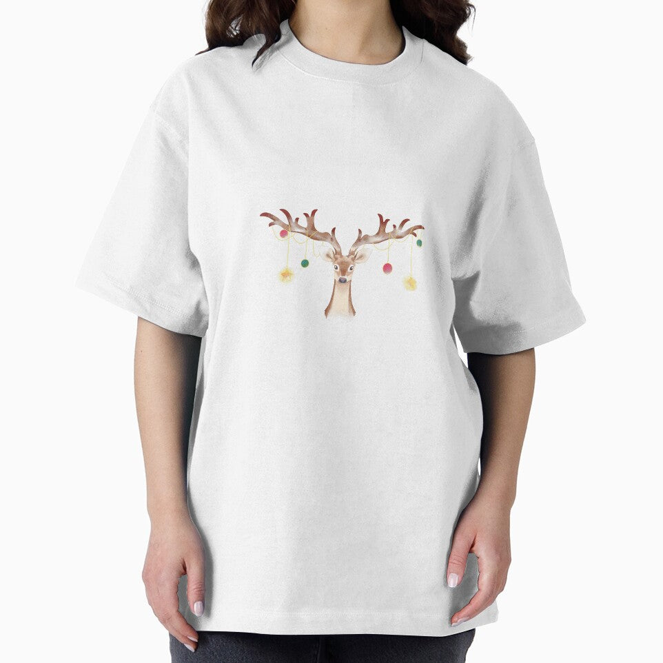 Holiday Deer! Decorated antlers, check! by AbiLeads