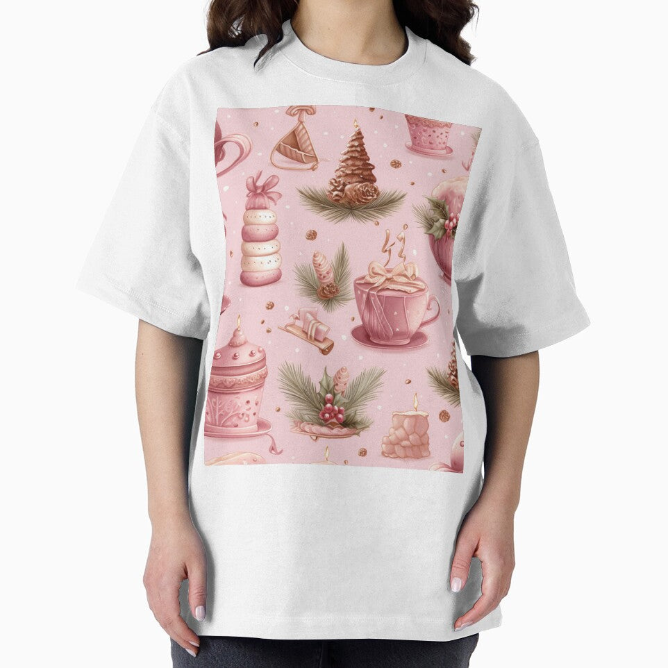 Christmas Pastel,  Pink Christmas Tree Pink Christmas Pink And Green Pink And Black Kawaii Pink by OliveAndSnow