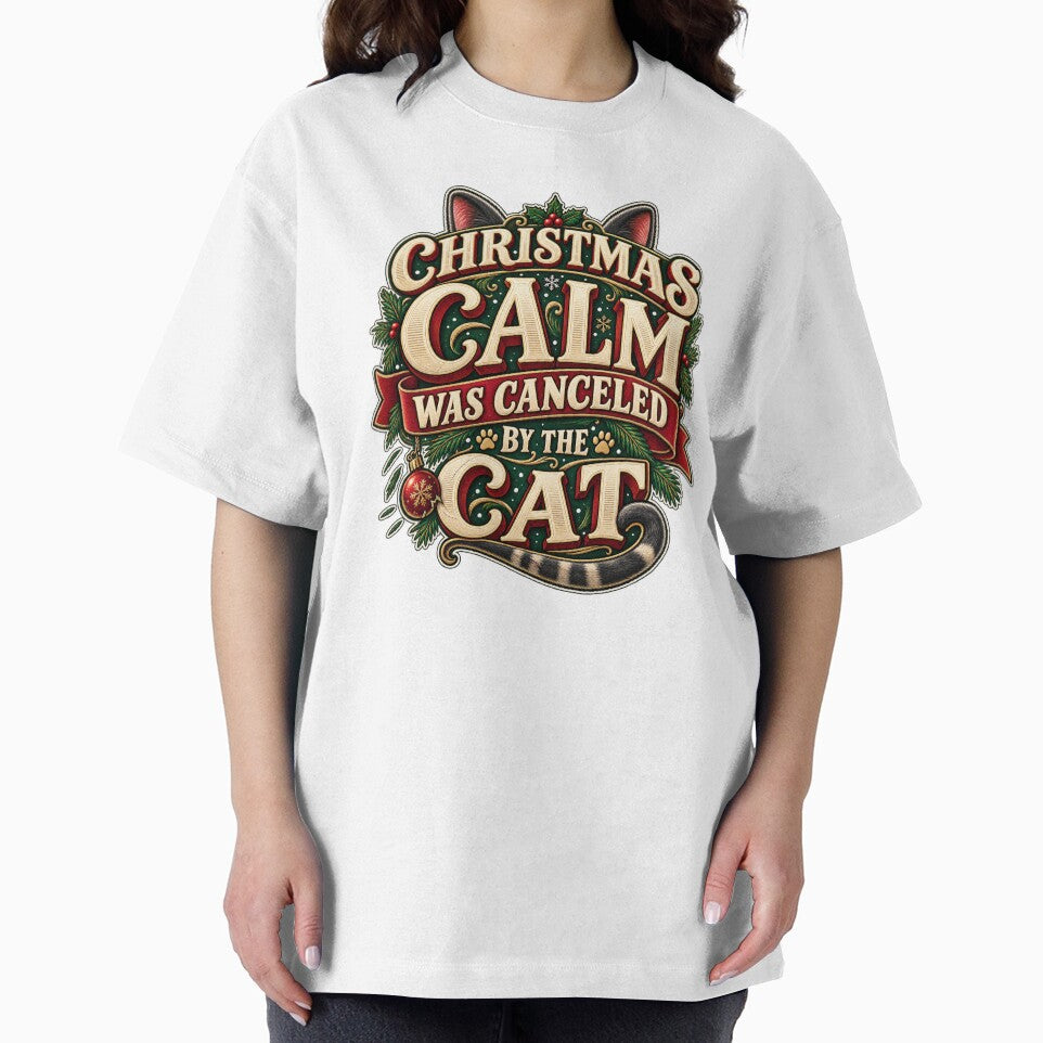 Christmas Calm Canceled By The Cat by FZ Studio