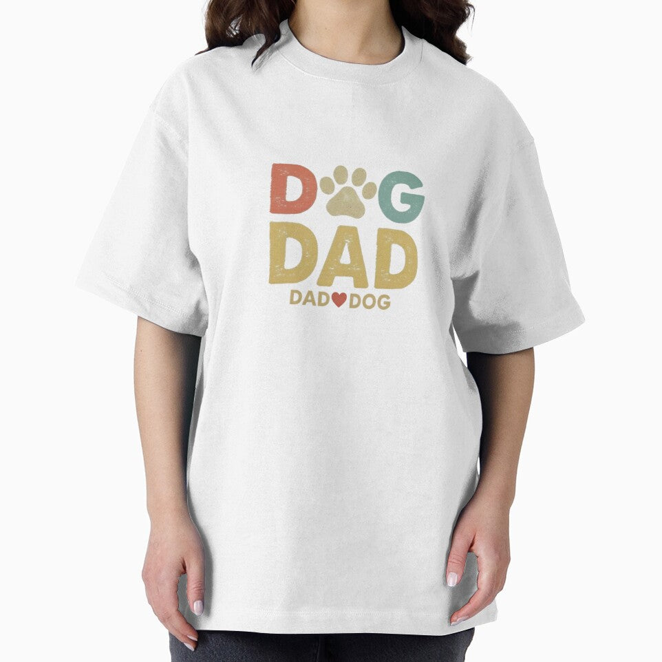 Funny Dog Dad Shirt for Men by CustomViva