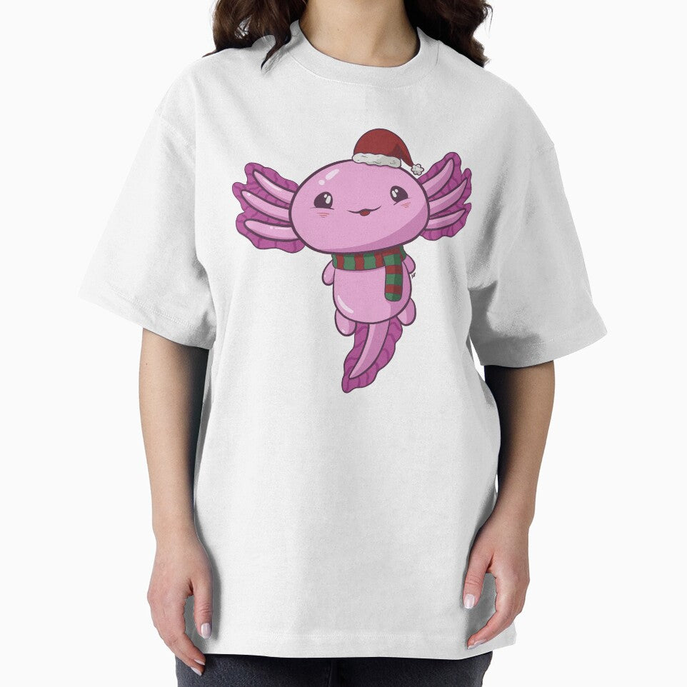 Christmas Axolotl by LynnArtistic