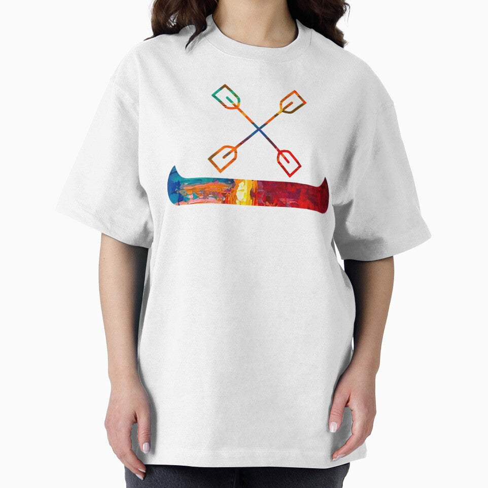 Abstract Kayak Art by Decal Mania