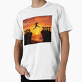 Silhouette of a Man Leaping to 2027 by Maria Dryfhout